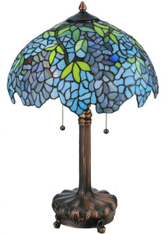 Tiffany Wisteria Two Light Table Lamp in Mahogany Bronze (57|139606)