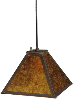 Mission One Light Mini Pendant in Vintage Copper (57|139476)