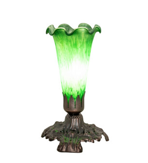 Green One Light Accent Lamp in Mahogany Bronze (57|13818)