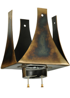 Cilindro Lamp Base And Fixture Hardware in Burnished Antique Copper (57|138069)