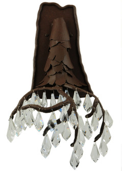 Winter At Stillwater One Light Wall Sconce in Cafe Noir (57|137761)