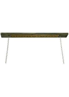 Train Track LED Canopy in Antique Copper (57|137300)