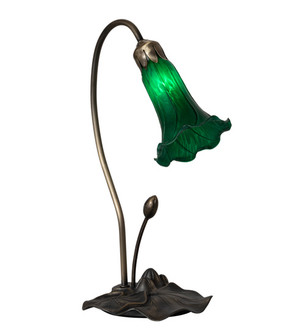Green One Light Accent Lamp in Mahogany Bronze (57|13716)