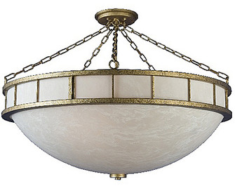 Guenevere Eight Light Semi-Flushmount in Nu Gold (57|137048)