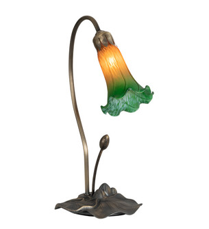 Amber/Green One Light Accent Lamp in Mahogany Bronze (57|13677)