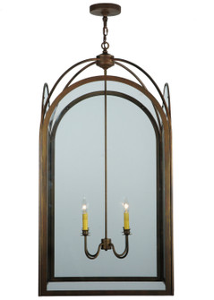 Perin Four Light Pendant in Cortez Gold (57|136611)