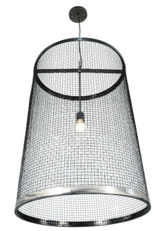 Cilindro One Light Pendant in Steel (57|136218)