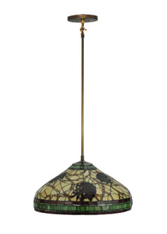 Pinecone Three Light Pendant in Antique Copper (57|135830)