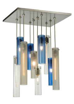 Cilindro Ten Light Pendant in Nickel (57|135045)