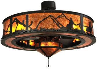 Duke 11 Light Chandel-Air in Textured Black Oiled Bronze (57|134833)
