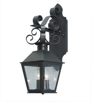 Cadence Two Light Wall Sconce in Blackwash (57|134781)