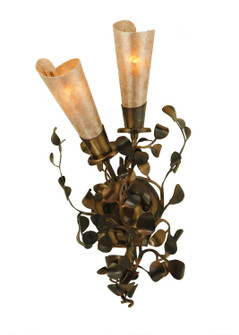 Vinca Vine Two Light Wall Sconce in Burnished Copper (57|134696)