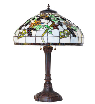 Veneto Two Light Table Lamp in Mahogany Bronze (57|134538)