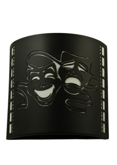 Tinseltown Two Light Wall Sconce in Textured Black (57|134219)