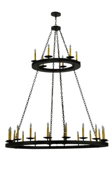 Loxley 24 Light Chandelier in Timeless Bronze (57|133121)