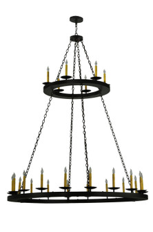 Loxley 24 Light Chandelier in Timeless Bronze (57|133121)
