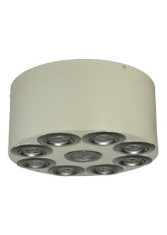Discovery Nine Light Flushmount in Pewter (57|131973)