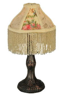 Fabric & Fringe One Light Mini Lamp in Antique (57|131721)