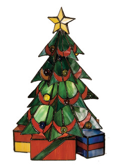 Christmas Tree Two Light Accent Lamp in Green Flame (57|12961)