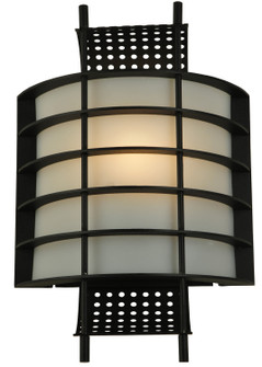 Agate One Light Wall Sconce in Solar Black (57|129183)
