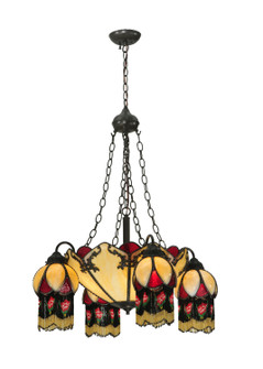 Isabella Eight Light Chandelier in Timeless Bronze (57|128352)