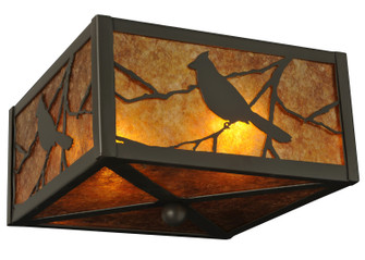 Song Bird Two Light Flushmount in Timeless Bronze (57|128312)