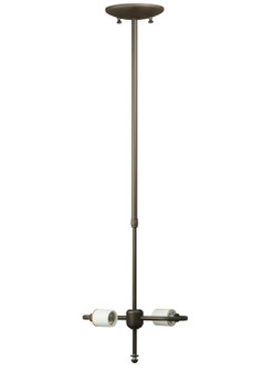 Inverted Pendant Hardware Two Light Pehdant Hardware in Oil Rubbed Bronze (57|127891)