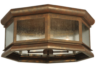 Manchester Four Light Flushmount in Antique Rust (57|127123)