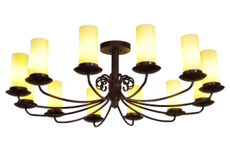 Atria 12 Light Chandelier in Coffee Bean (57|126614)