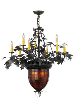 Greenbriar Oak 11 Light Chandelier in Timeless Bronze (57|125052)