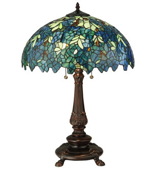 Nightfall Wisteria Two Light Table Lamp in Mahogany Bronze (57|124815)