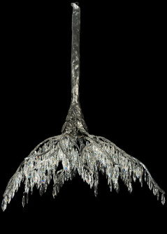 Winter At Stillwater Two Light Chandelier in Lightning Vein (57|124644)