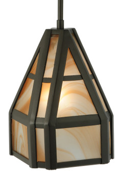 Geometric One Light Mini Pendant in Timeless Bronze (57|123897)