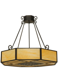 Lakeside Four Light Semi-Flushmount in Timeless Bronze (57|123526)