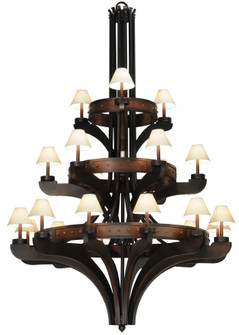 Castilla 21 Light Chandelier in Mahogany Bronze (57|122634)