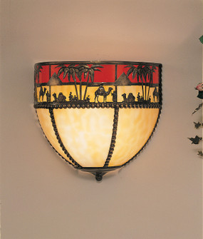 Camel One Light Wall Sconce in Antique Brass (57|12235)