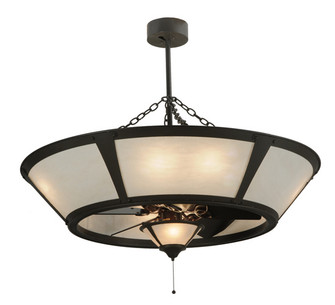 Van Erp Eight Light Chandel-Air in Timeless Bronze Oiled Bronze (57|122319)