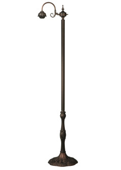 Capri One Light Floor Base in Mahogany Bronze (57|12187)