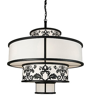 Clarabella 16 Light Pendant in Blackwash (57|121229)