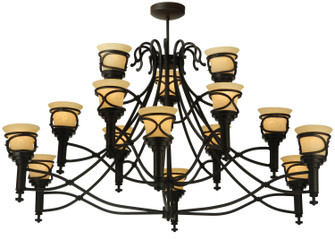 Aspen 15 Light Chandelier in Timeless Bronze (57|120749)