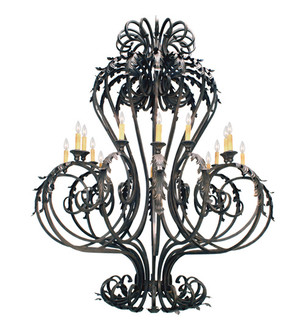 Josephine 16 Light Chandelier in Mahogany Bronze (57|120427)