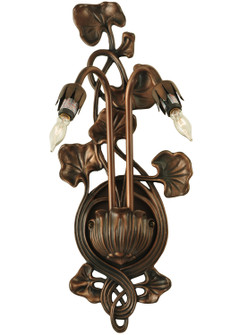 Pond Lily Two Light Wall Sconce Hardware in Mahogany Bronze (57|12033)