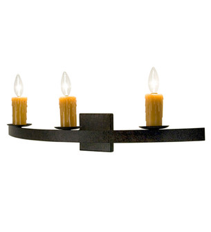 Lakeshore Three Light Wall Sconce in Rustic Iron (57|120219)