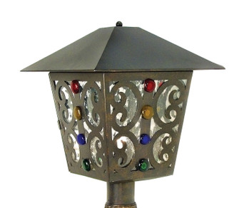 Julie One Light Post Lantern in Gilded Tobacco (57|119834) Julie One Light Post Lantern in Gilded Tobacco (57|119834)