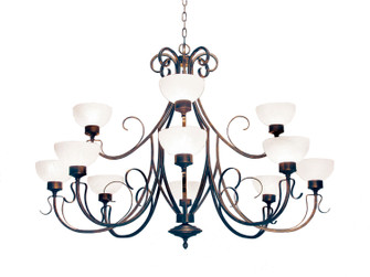 Mirasol Three Light Chandelier in Gilded Tobacco (57|119773)