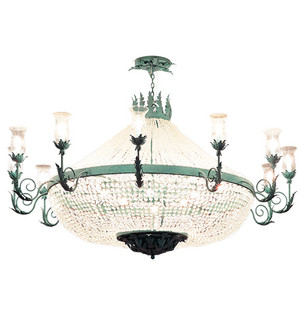 Crista 30 Light Chandelier in Verdigris (57|119759)