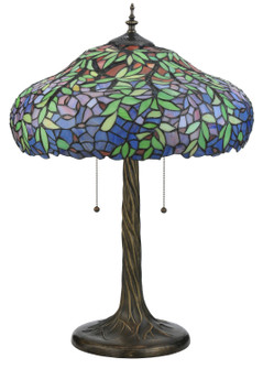 Duffner & Kimberly Laburnum Three Light Table Lamp in Mahogany Bronze (57|119674)