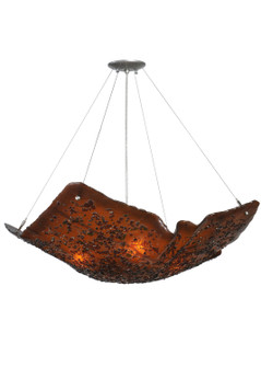 Metro Fusion Four Light Pendant in Brushed Nickel (57|119569)