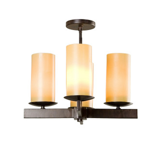 Dante Four Light Chandelier in Cajun Spice (57|119463)