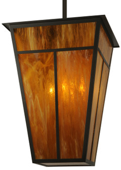 T'' Mission'' Six Light Pendant in Timeless Bronze (57|119177)